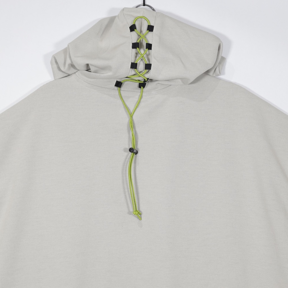 Reebok Men's Long Sleeve MYT OTH Pocket Oversize Sweatshirt Hoodie Stucco Size M - Picture 7 of 11